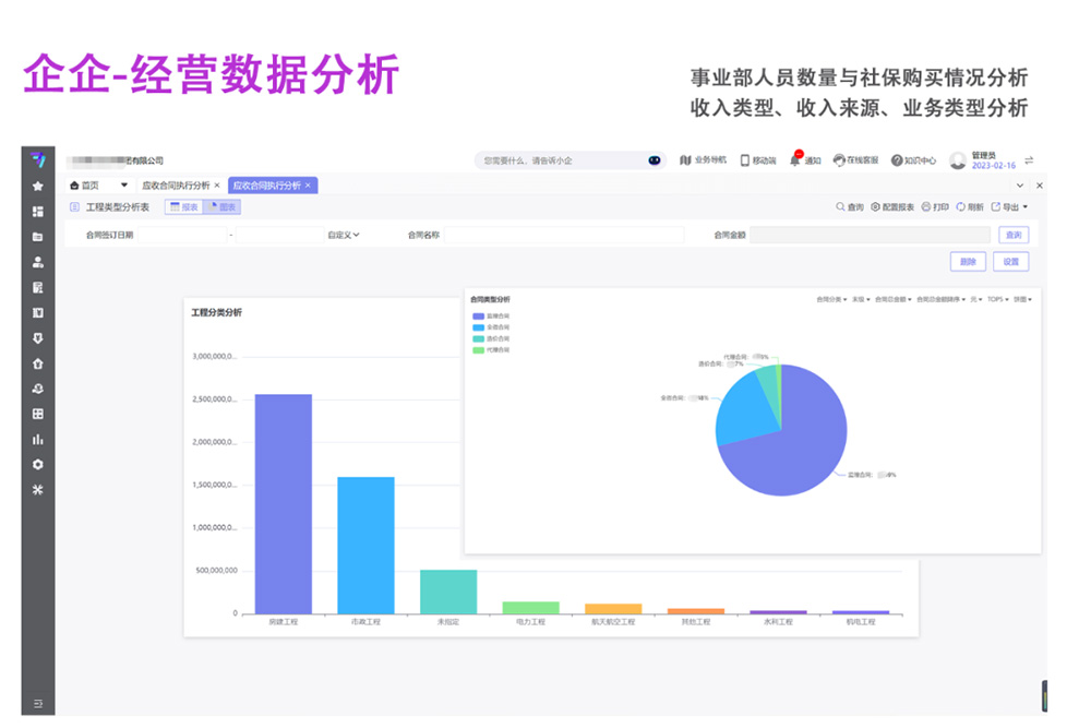 企企助力三信建设咨询集团实现数字化管理 